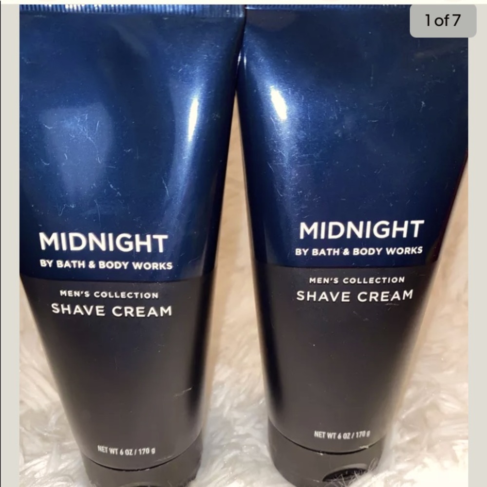 Shave cream bath and body works Midnight